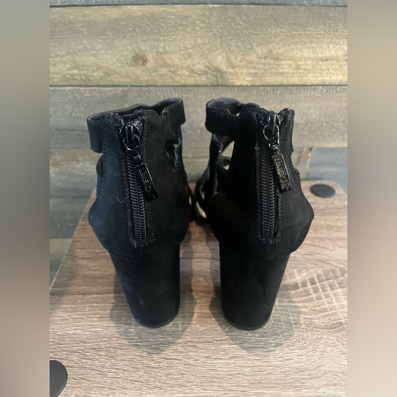 Limelight Black Strappy Heels - Picture 10 of 13